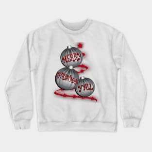 MERRY CHRISTMAS Y'ALL Card & Gifts Crewneck Sweatshirt